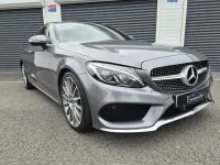 Used Mercedes C250 AMG Line Premium 2017 Grey Coupe