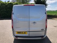 used Ford Transit Custom 2.0 EcoBlue 130ps Low Roof Limited Van LWB NEW SHAPE SILVER
