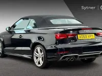 Used Audi A3 Cabriolet S-Line 150 HP (110 kW) 2020 Black Cabriolet