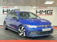 Used VW Golf VII GTI 245 HP (180 kW) 2021 Blue Hatchback