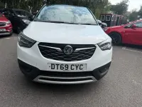 Used Vauxhall Crossland X Sport 110 HP (80 kW) 2020 White SUV