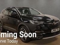 Used Vauxhall Grandland X Elite 130 HP (95 kW) 2018 Black SUV