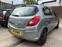 Used Vauxhall Corsa 86 HP (63 kW) 2013 Silver Hatchback