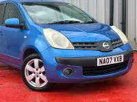 Used Nissan Note 110 HP (80 kW) 2007 Blue MPV
