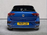Used VW T-Roc R-line 150 HP (110 kW) 2019 Blue SUV