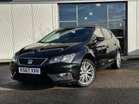 Used Seat Leon SE Dynamic 115 HP (84 kW) 2017 Black Hatchback