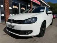 Begagnad VW Golf VII GT 140 HK (102 kW) 2012 Vit Halvkombi