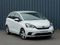 Used Honda Jazz Hybrid 109 HP (80 kW) 2020 White Hatchback