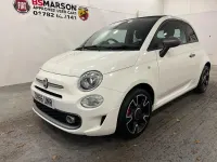 Used Fiat 500 S 105 HP (77 kW) 2016 White Cabriolet