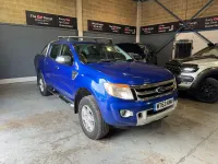 Begagnad Ford Ranger Limited 2013 Blå Pickup