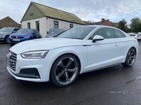 Used Audi A5 S-Line 190 HP (139 kW) 2017 White Coupe