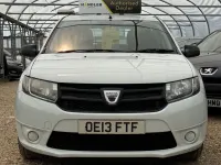 Used Dacia Sandero Ambiance 75 HP (55 kW) 2013 White Hatchback