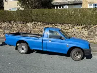 Usado Mitsubishi L200 1997 Azul Pickup