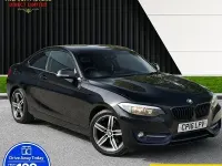 Used BMW 220 Sport Line 2016 Black Coupe