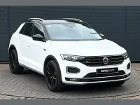 Used VW T-Roc R-line 150 HP (110 kW) 2019 White SUV