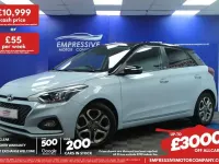 Usado Hyundai i20 84 CV (61 kW) 2019 Gris Utilitario