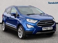 Used Ford Ecosport Titanium 125 HP (91 kW) 2022 Blue SUV
