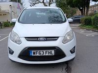 Used Ford C-MAX Zetec 105 HP (77 kW) 2013 White MPV