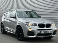 Used BMW X3 M Sport 2014 Silver SUV