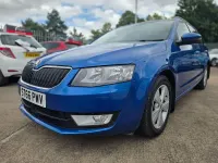 Used Skoda Octavia SE L 150 HP (110 kW) 2016 Blue Estate