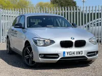 Used BMW 116 Sport Line 2014 Silver Hatchback