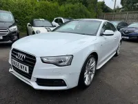Used Audi A5 S-Line 2015 White Coupe