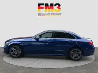 Used Mercedes C220 AMG line 194 HP (142 kW) 2020 Blue Sedan