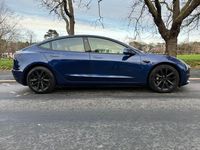 Used Tesla Model 3 Long Range AWD 77 kW (106 HP) 2020 Blue Sedan