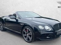Used Bentley Continental GT Convertible Mulliner 521 HP (383 kW) 2018 Onyx black Cabriolet