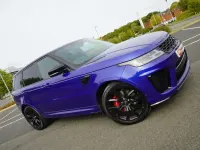 Used Land Rover Range Rover Sport SVR 575 HP (422 kW) 2021 Blue SUV