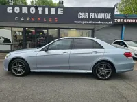 Usado Mercedes E350 AMG 258 HP (189 kW) 2015 Prateado Sedan