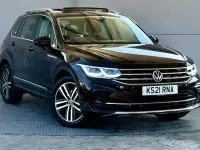 Used VW Tiguan Elegance 150 HP (110 kW) 2021 Black SUV