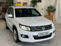 Used VW Tiguan R-line 150 HP (110 kW) 2015 White SUV