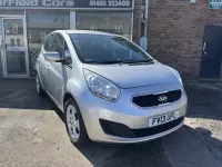 Used Kia Venga 125 HP (91 kW) 2013 Silver Hatchback