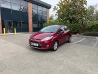 Used Ford Fiesta Zetec 82 HP (60 kW) 2009 Red Hatchback