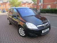 Used Vauxhall Zafira Elite 120 HP (88 kW) 2011 Black MPV