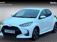 Used Toyota Yaris Hybrid Design 116 HP (85 kW) 2024 White Hatchback