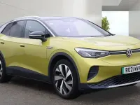 Used VW ID.4 Pro Performance 150 kW (204 HP) 2021 Yellow SUV