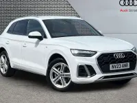 Used Audi Q5 S-Line 204 HP (150 kW) 2023 White SUV