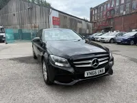 Used Mercedes C220 SE 170 HP (125 kW) 2017 Black Sedan