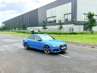 Used Audi A4 Black Edition 190 HP (139 kW) 2019 Blue Sedan