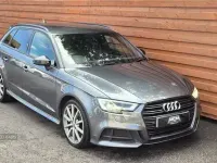 Used Audi A3 Black Edition 184 HP (135 kW) 2017 Grey Hatchback