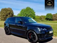 Używany Land Rover Range Rover Sport Dynamic 404 KM (297 kW) 2021 Czarny SUV