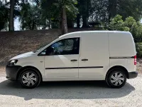 Used VW Caddy 102 HP (75 kW) 2013 White MPV