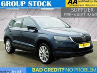 Used Skoda Karoq SE L 150 HP (110 kW) 2019 Blue SUV