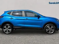 Used Nissan Qashqai N-Connecta 130 HP (95 kW) 2017 Blue SUV