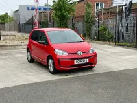 Used VW up! Beats 75 HP (55 kW) 2016 Red Hatchback