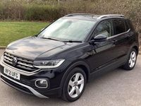 Used VW T-Cross SEL 110 HP (80 kW) 2021 Black SUV