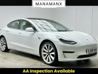Begagnad Tesla Model 3 Performance 461 kW (627 HK) 2019 Vit Sedan