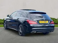 Used Mercedes CLA220 AMG line 2017 Black Coupe